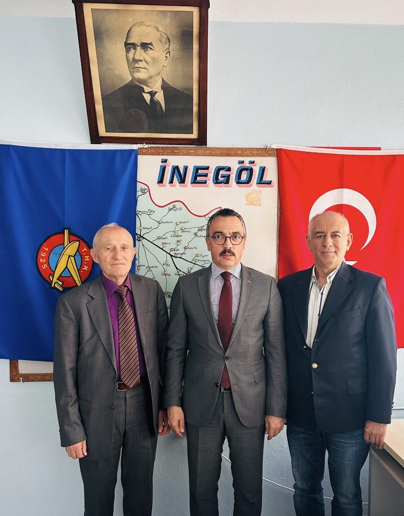 Türk Hava Kurumu İnegöl Şube Başkanlığına Ziyaret