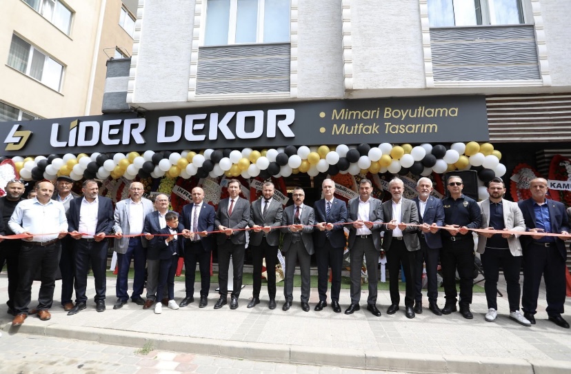 Lider Dekor Firması Açılış Töreni