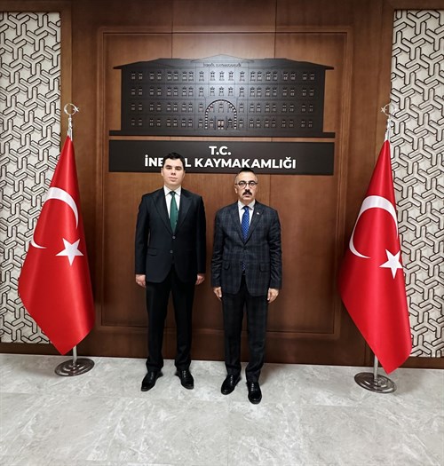 Orhaneli Kaymakamı Sn. Muhammet TUNA' dan Ziyaret